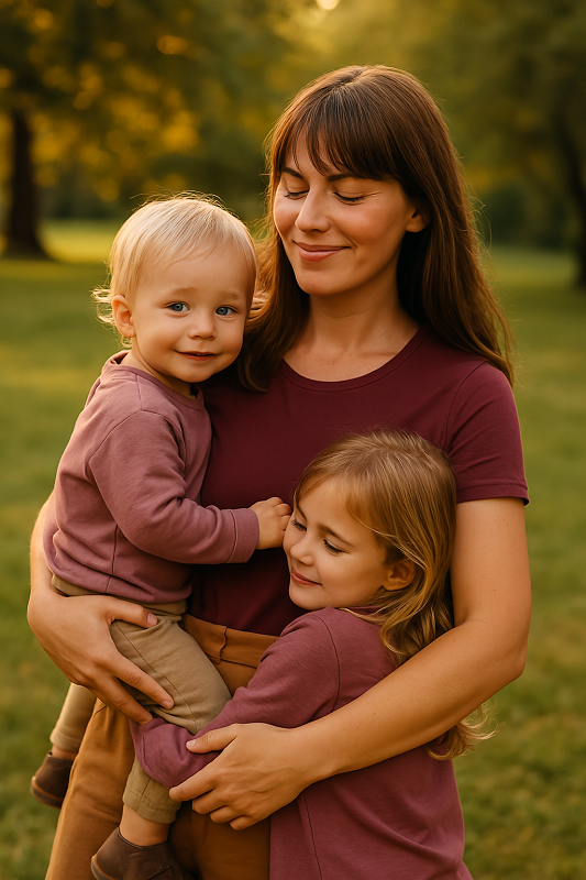 mama-mit-kindern